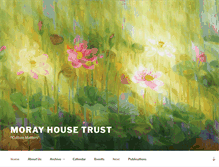 Tablet Screenshot of morayhousetrust.com